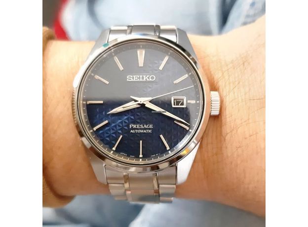 SEIKO SPB167J1 PRESAGE SHARP EDGED AITETSU, фото 4 | Интернет-магазин оригинальных часов и аксессуаров
