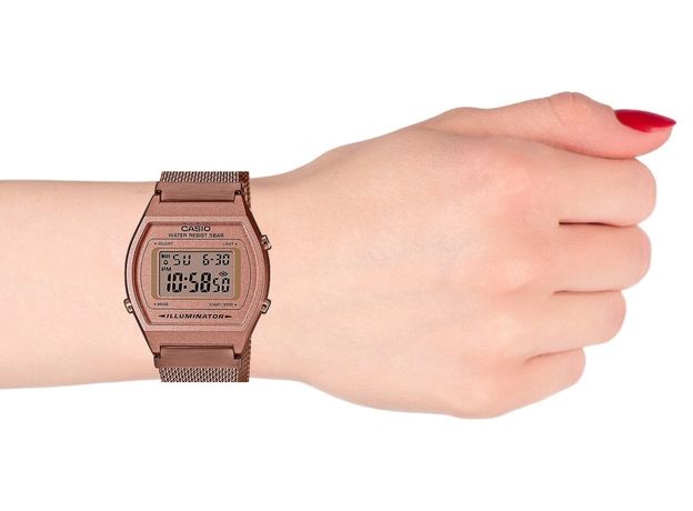 CASIO B640WMR-5AEF, Варіант кольору: Позолота/Позолота, фото 2 | Интернет-магазин оригинальных часов и аксессуаров