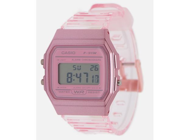 CASIO F-91WS-4EF, Вариации товара: Розовый, фото 2 | Интернет-магазин оригинальных часов и аксессуаров