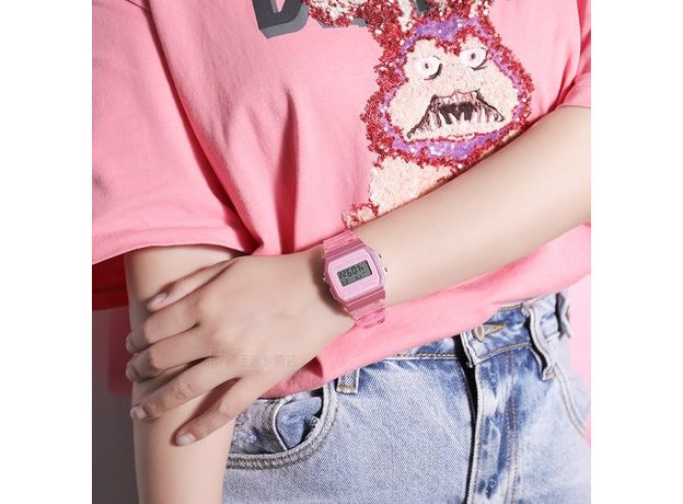 CASIO F-91WS-4EF, Вариации товара: Розовый, фото 6 | Интернет-магазин оригинальных часов и аксессуаров