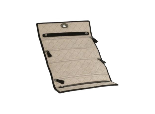 Шкатулка WOLF 315306 London Jewellery Roll Cocoa, фото 4 | Интернет-магазин оригинальных часов и аксессуаров