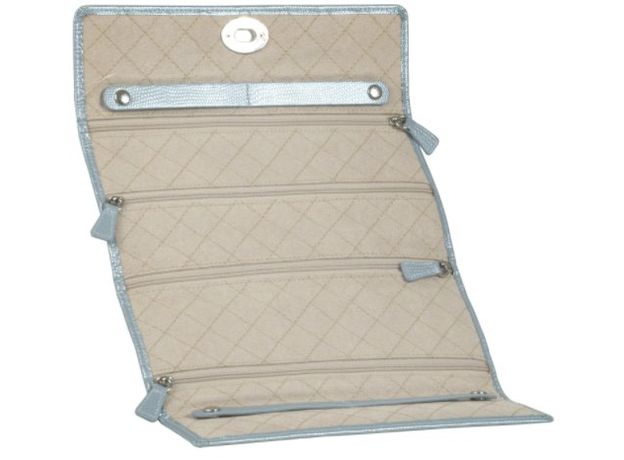 Шкатулка WOLF 315324 London Jewellery Roll Ice, фото 2 | Интернет-магазин оригинальных часов и аксессуаров