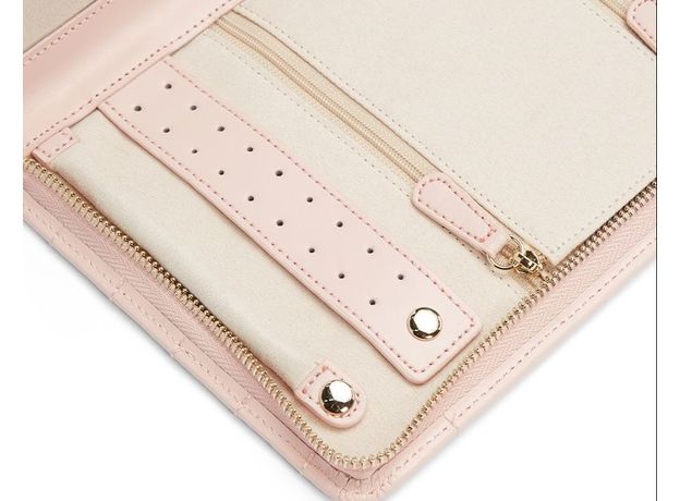 Скринька WOLF 324015 Caroline Large Jewelry Portfolio  - Rose Quartz, фото 3 | Интернет-магазин оригинальных часов и аксессуаров