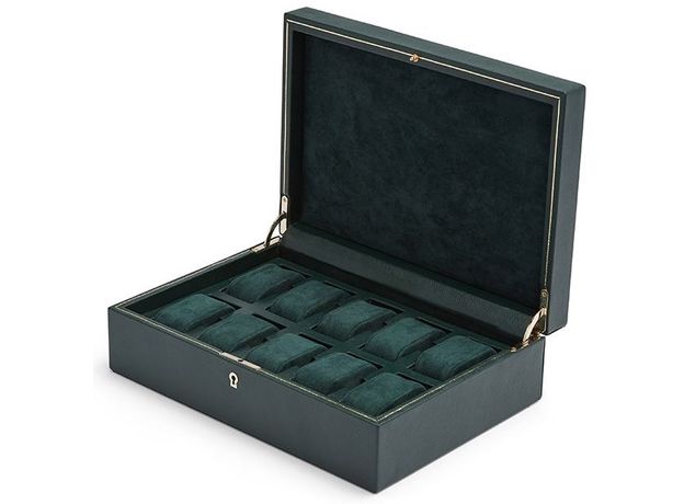 Шкатулка WOLF 792741 British Racing 10 PC Watch Box Green, фото 5 | Интернет-магазин оригинальных часов и аксессуаров