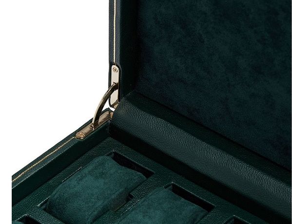 Шкатулка WOLF 792741 British Racing 10 PC Watch Box Green, фото 3 | Интернет-магазин оригинальных часов и аксессуаров