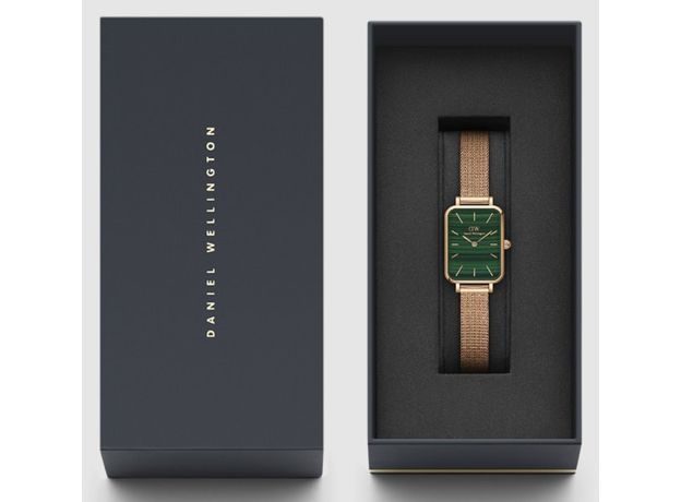 Daniel Wellington DW00100437 Quadro 20X26 Pressed Melrose RG Green, фото 5 | Интернет-магазин оригинальных часов и аксессуаров