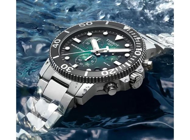 TISSOT T120.417.11.091.01 SEASTAR 1000 QUARTZ CHRONOGRAPH, фото 3 | Интернет-магазин оригинальных часов и аксессуаров