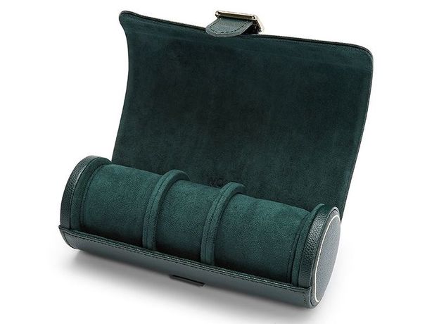 Скринька WOLF 792941 British Racing Triple Watch Roll w/ Capsule Green, фото 11 | Интернет-магазин оригинальных часов и аксессуаров