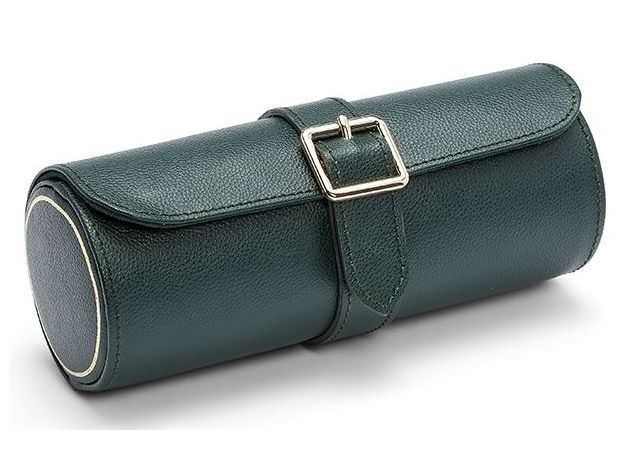 Скринька WOLF 792941 British Racing Triple Watch Roll w/ Capsule Green, фото 8 | Интернет-магазин оригинальных часов и аксессуаров