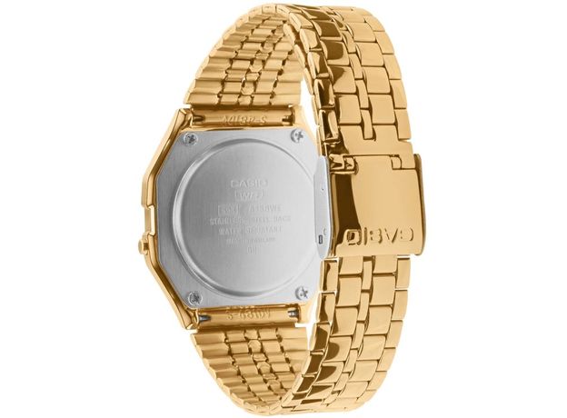 CASIO A158WETG-9AEF, Варіант кольору: Позолота/Позолота, фото 3 | Интернет-магазин оригинальных часов и аксессуаров