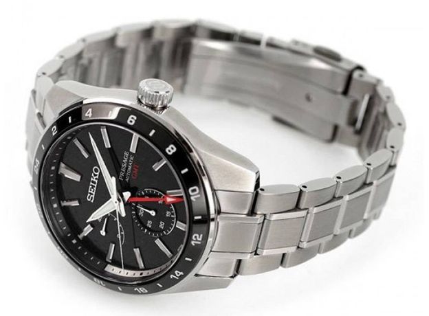 SEIKO SPB221J1 PRESAGE SHARP EDGED GMT SUMI-IRO, фото 5 | Интернет-магазин оригинальных часов и аксессуаров