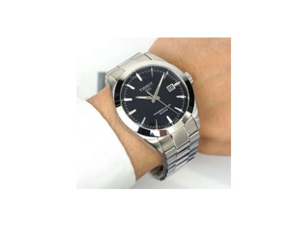 TISSOT T127.407.11.051.00 GENTLEMAN POWERMATIC 80 SILICIUM, фото 2 | Интернет-магазин оригинальных часов и аксессуаров