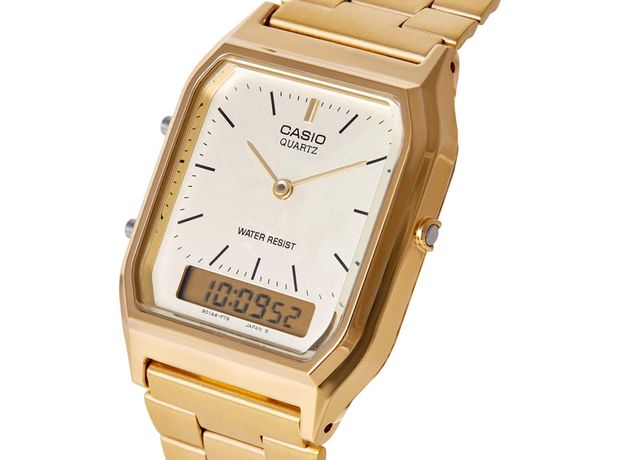 CASIO AQ-230GA-9DMQYES, Варіант кольору: Позолота/Жовтий, фото 2 | Интернет-магазин оригинальных часов и аксессуаров