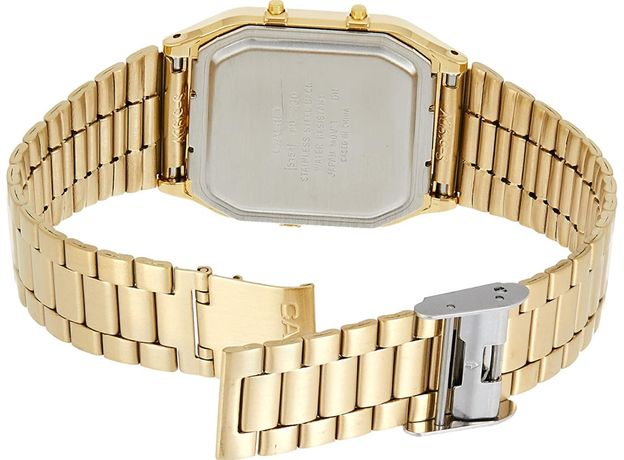 CASIO AQ-230GA-9DMQYES, Варіант кольору: Позолота/Жовтий, фото 3 | Интернет-магазин оригинальных часов и аксессуаров