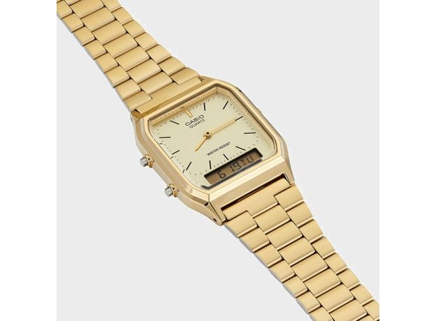 CASIO AQ-230GA-9DMQYES, Варіант кольору: Позолота/Жовтий, фото 6 | Интернет-магазин оригинальных часов и аксессуаров