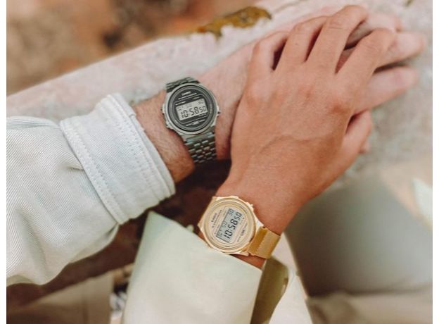 CASIO A171WEG-9AEF, Варіант кольору: Позолота, фото 6 | Интернет-магазин оригинальных часов и аксессуаров