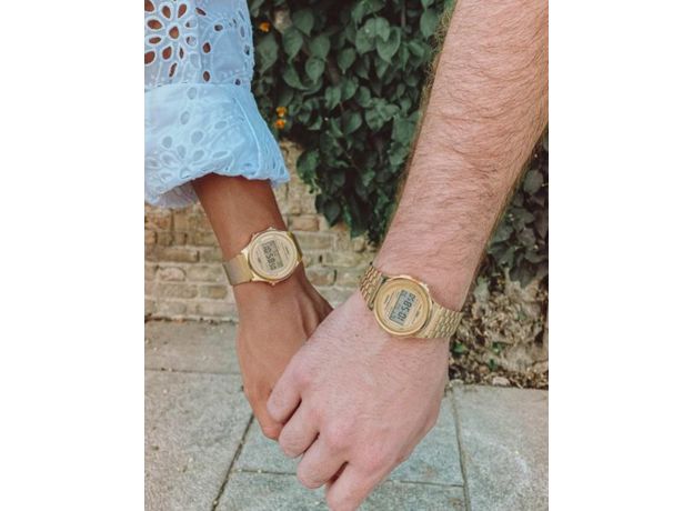 CASIO A171WEMG-9AEF, Варіант кольору: Позолота/Жовтий, фото 4 | Интернет-магазин оригинальных часов и аксессуаров