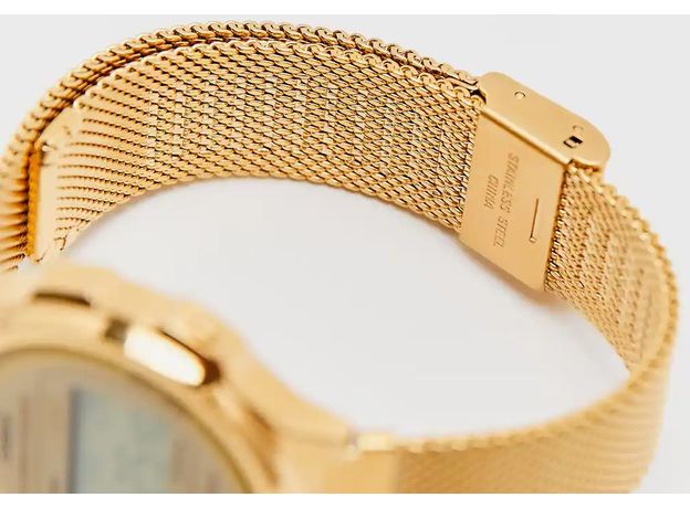 CASIO A171WEMG-9AEF, Варіант кольору: Позолота/Жовтий, фото 3 | Интернет-магазин оригинальных часов и аксессуаров