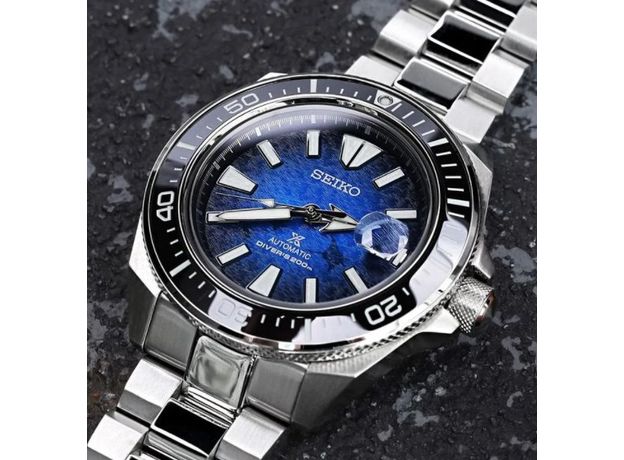 SEIKO SRPE33K1 PROSPEX KING SAMURAI SAVE THE OCEAN MANTA RAY, фото 5 | Интернет-магазин оригинальных часов и аксессуаров