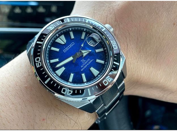 SEIKO SRPE33K1 PROSPEX KING SAMURAI SAVE THE OCEAN MANTA RAY, фото 2 | Интернет-магазин оригинальных часов и аксессуаров