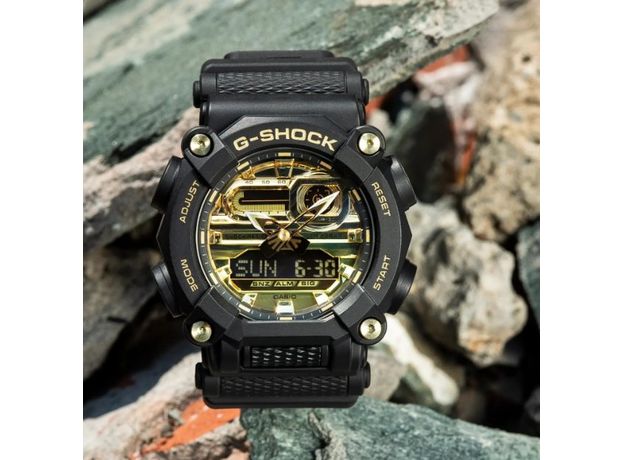 CASIO GA-900AG-1AER, Варіант кольору: Чорний/Золотий, фото 7 | Интернет-магазин оригинальных часов и аксессуаров