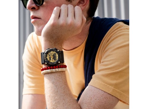 CASIO GA-900AG-1AER, Варіант кольору: Чорний/Золотий, фото 4 | Интернет-магазин оригинальных часов и аксессуаров