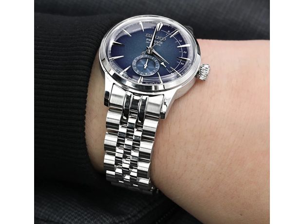 SEIKO SSA347J1 PRESAGE COCKTAIL TIME BLUE MOON, фото 2 | Интернет-магазин оригинальных часов и аксессуаров