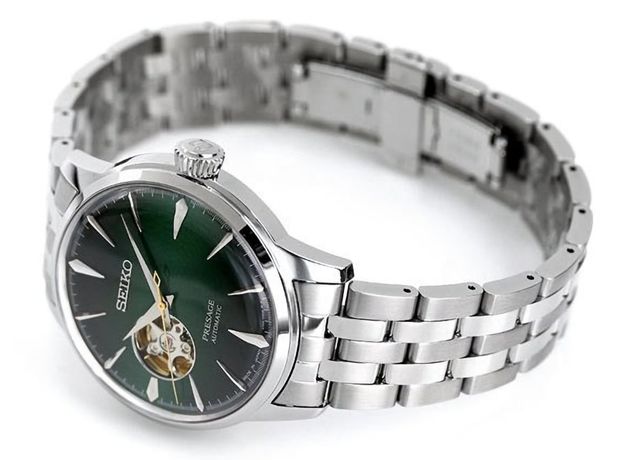 SEIKO SSA441J1 PRESAGE COCKTAIL TIME GRASSHOPPER, фото 6 | Интернет-магазин оригинальных часов и аксессуаров