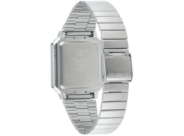 CASIO A100WE-1AEF, Вариации товара: Стальной/Черный, фото 8 | Интернет-магазин оригинальных часов и аксессуаров