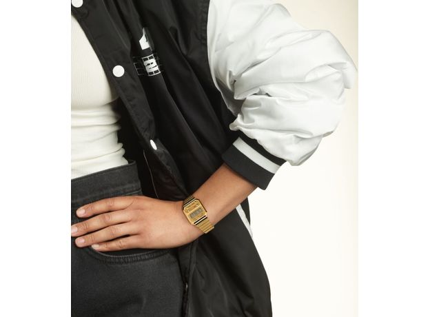 CASIO A100WEG-9AEF, Вариации товара: Позолота, фото 5 | Интернет-магазин оригинальных часов и аксессуаров