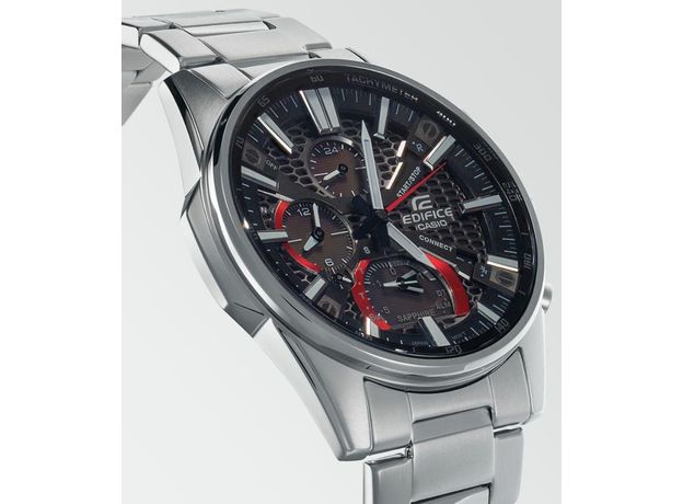 CASIO EQB-1200D-1AER, Вариации товара: Черный/Красный, фото 3 | Интернет-магазин оригинальных часов и аксессуаров