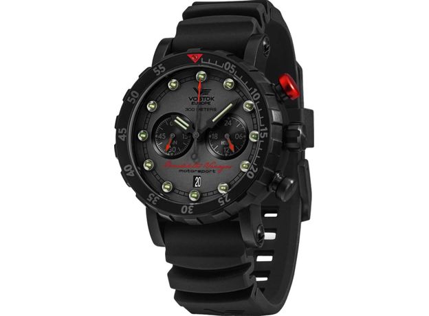 Мужские часы Vostok Europe Benediktas Vanagas Black Edition VK64