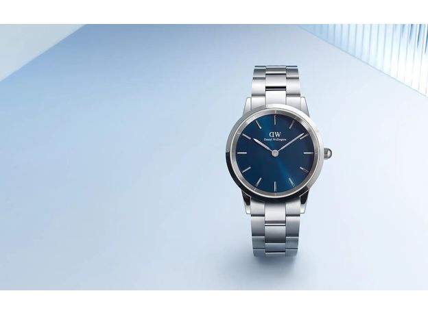 Daniel Wellington DW00100448 Iconic Link Arctic 40 S Blue, фото 5 | Интернет-магазин оригинальных часов и аксессуаров