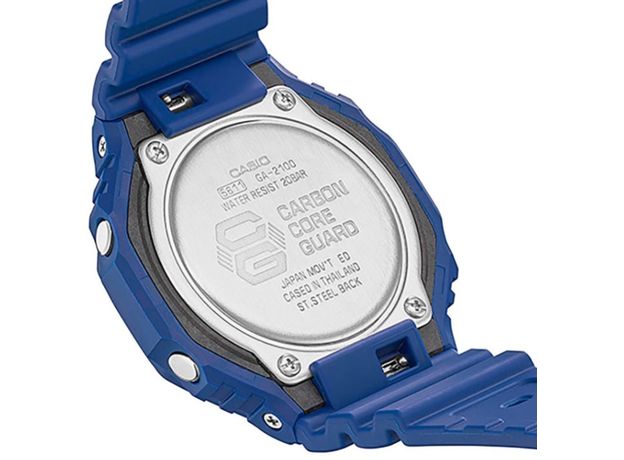 CASIO GA-2100-2AER, Вариации товара: Синий, фото 5 | Интернет-магазин оригинальных часов и аксессуаров