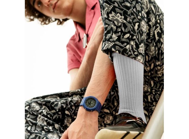 CASIO GA-2100-2AER, Вариации товара: Синий, фото 2 | Интернет-магазин оригинальных часов и аксессуаров