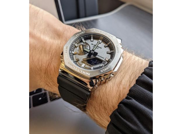 CASIO GM-2100-1AER, Варіант кольору: Сталевий/Чорний, фото 8 | Интернет-магазин оригинальных часов и аксессуаров