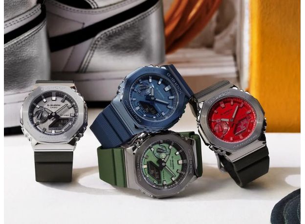 CASIO GM-2100-1AER, Варіант кольору: Сталевий/Чорний, фото 5 | Интернет-магазин оригинальных часов и аксессуаров