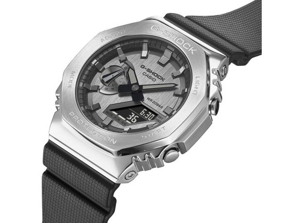 CASIO GM-2100-1AER, Варіант кольору: Сталевий/Чорний, фото 4 | Интернет-магазин оригинальных часов и аксессуаров