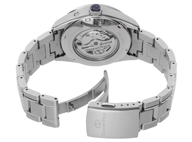 ORIENT STAR RE-AY0005A00B CONTEMPORARY MOONPHASE OPEN HEART MOP, фото 4 | Интернет-магазин оригинальных часов и аксессуаров