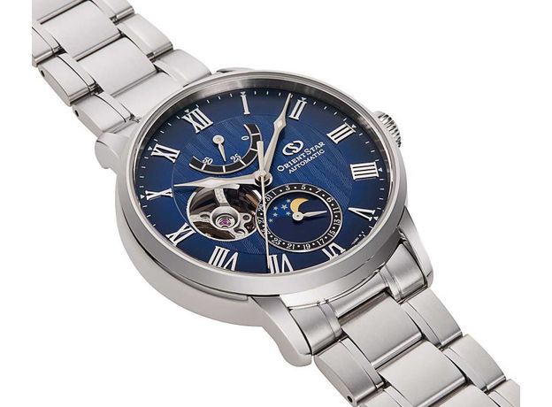 ORIENT STAR RE-AY0103L00B CLASSIC MOONPHASE OPEN HEART, фото 2 | Интернет-магазин оригинальных часов и аксессуаров