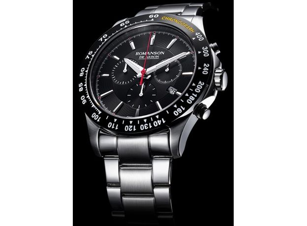 ROMANSON RWCAHM1B1800WHSI1(CA1B18 WH BK), фото 7 | Интернет-магазин оригинальных часов и аксессуаров