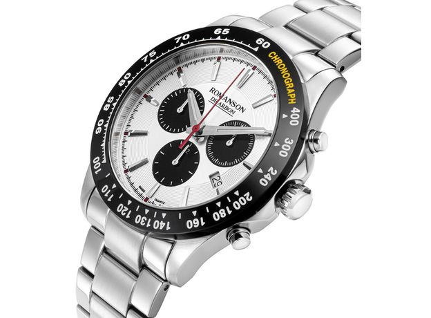 ROMANSON RWCAHM1B1800WHBK0 (CA1B18 WH WH), фото 2 | Интернет-магазин оригинальных часов и аксессуаров