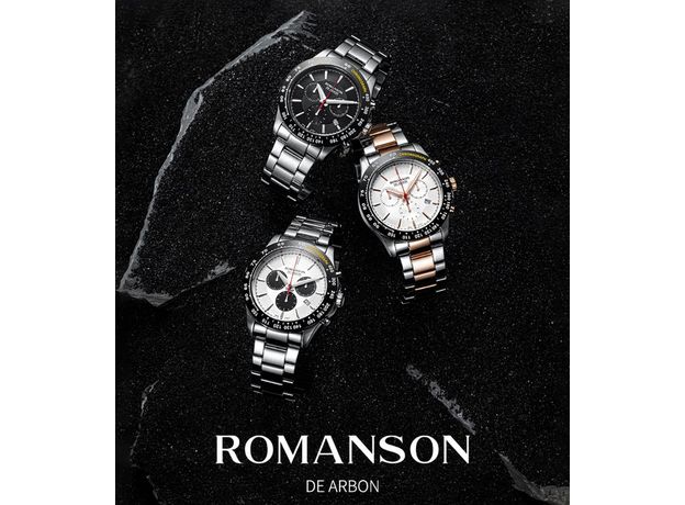 ROMANSON RWCAHM1B1800WHBK0 (CA1B18 WH WH), фото 6 | Интернет-магазин оригинальных часов и аксессуаров