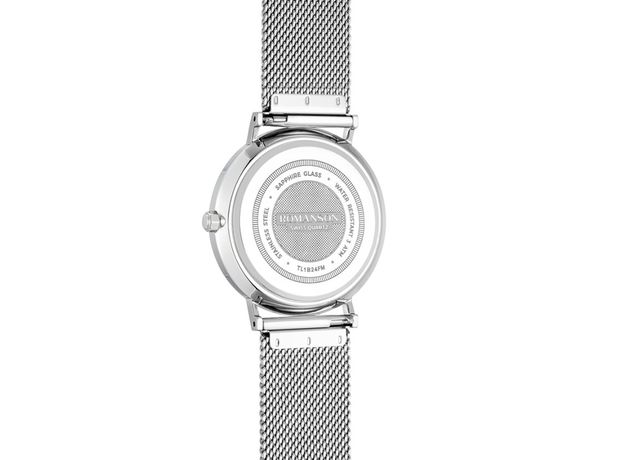 ROMANSON RWTMFM1B2400WHSI0 (TM1B24 WH WH), фото 4 | Интернет-магазин оригинальных часов и аксессуаров