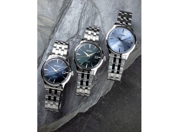 SEIKO SRPB41J1 PRESAGE COCKTAIL TIME BLUE MOON, фото 4 | Интернет-магазин оригинальных часов и аксессуаров