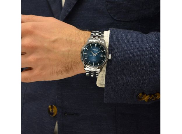 SEIKO SRPB41J1 PRESAGE COCKTAIL TIME BLUE MOON, фото 6 | Интернет-магазин оригинальных часов и аксессуаров