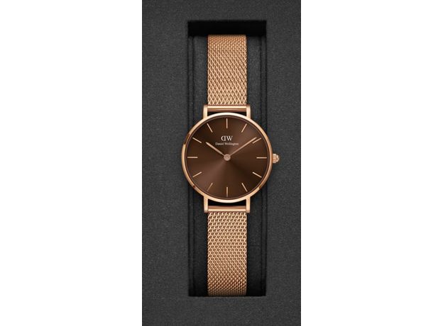 Daniel Wellington DW00100476 Petite Amber 28 RG Brown, фото 3 | Интернет-магазин оригинальных часов и аксессуаров