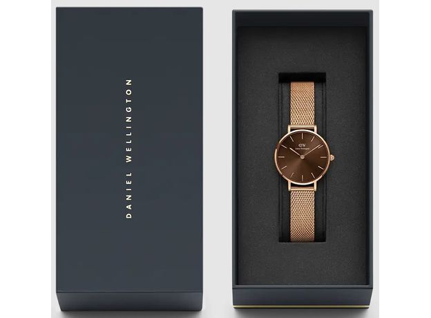 Daniel Wellington DW00100476 Petite Amber 28 RG Brown, фото 2 | Интернет-магазин оригинальных часов и аксессуаров