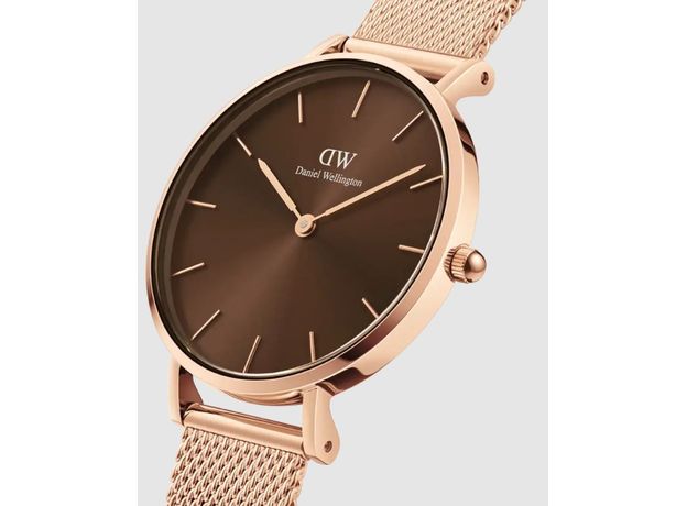 Daniel Wellington DW00100477 Petite Amber 32 RG Brown, фото 2 | Интернет-магазин оригинальных часов и аксессуаров