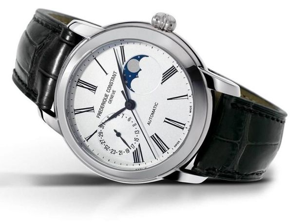 Frederique Constant FC-712MS4H6 Classic Moonphase Manufacture, фото 2 | Интернет-магазин оригинальных часов и аксессуаров
